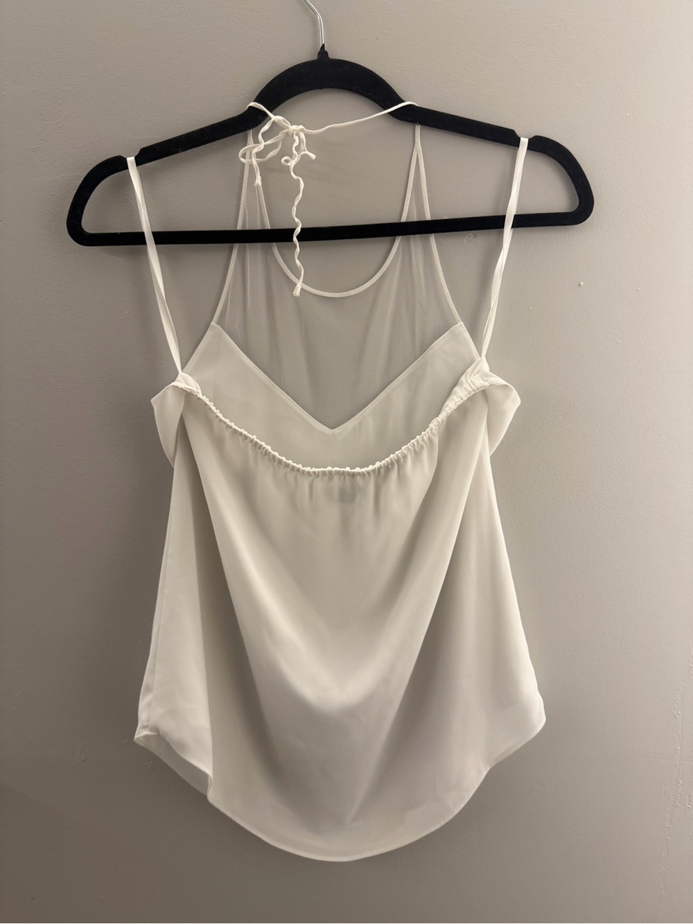 Babaton Aritzia White Double-Strap Halter Cami - Picture 5 of 10